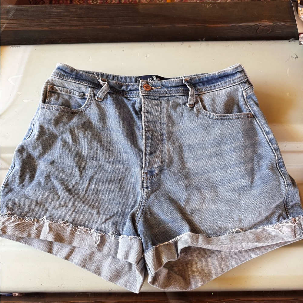 Blue Denim Women's Shorts